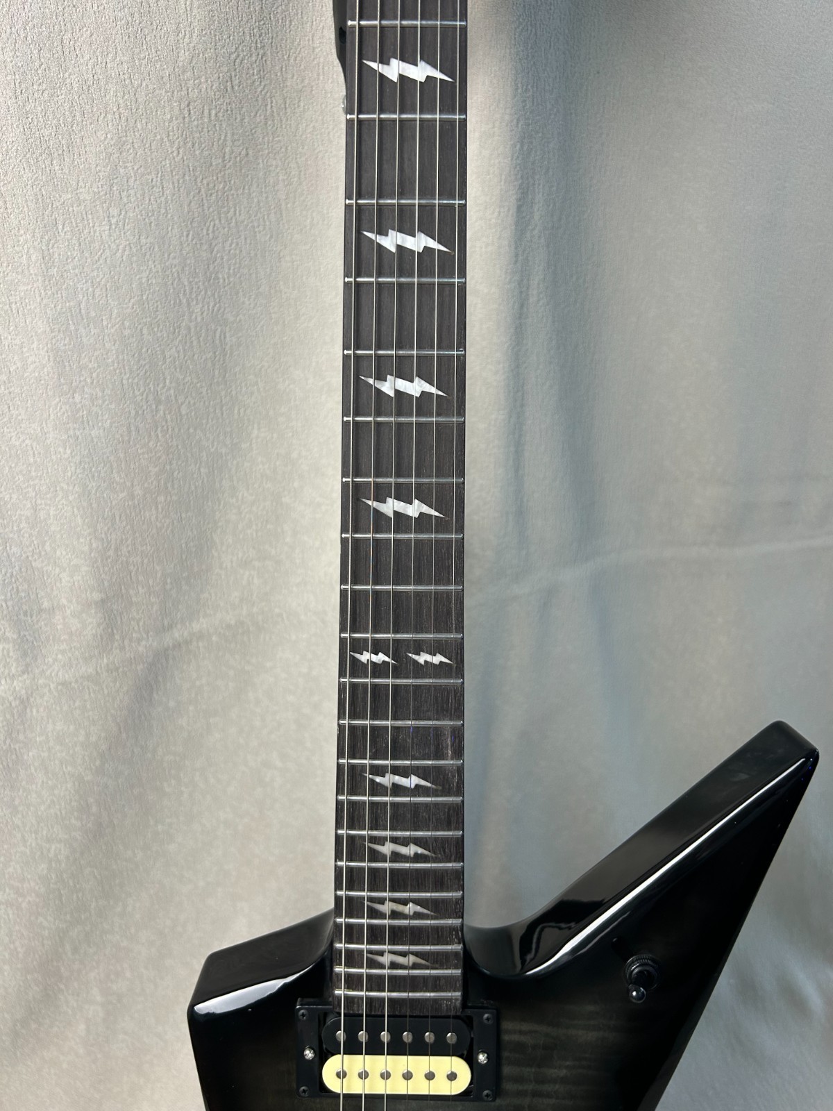 Dimebag Darrell Stealth Electric Guitar Olive Green Flame Maple Veneer