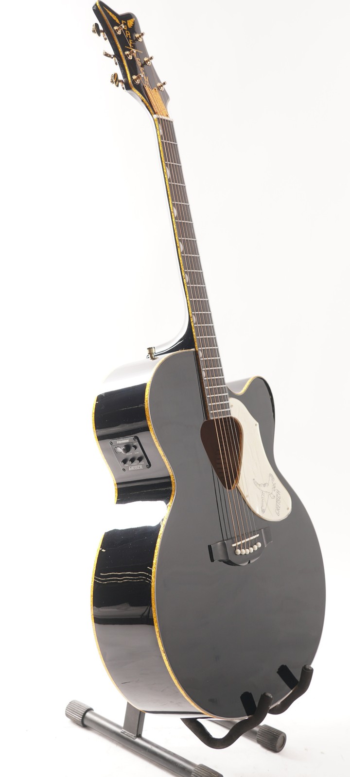 Gretsch Guitars G5022CWFE Rancher Falcon 6 String Black Acoustic Electric Guitar