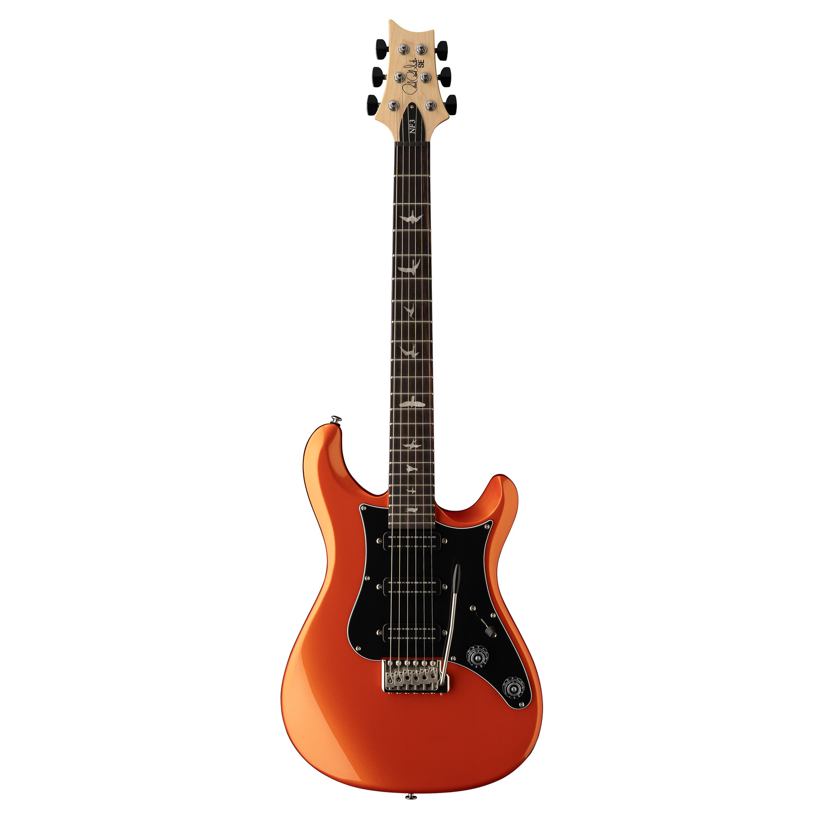 PRS SE NF3 Electric Guitar – Metallic Orange w/Rosewood FB – Open Box