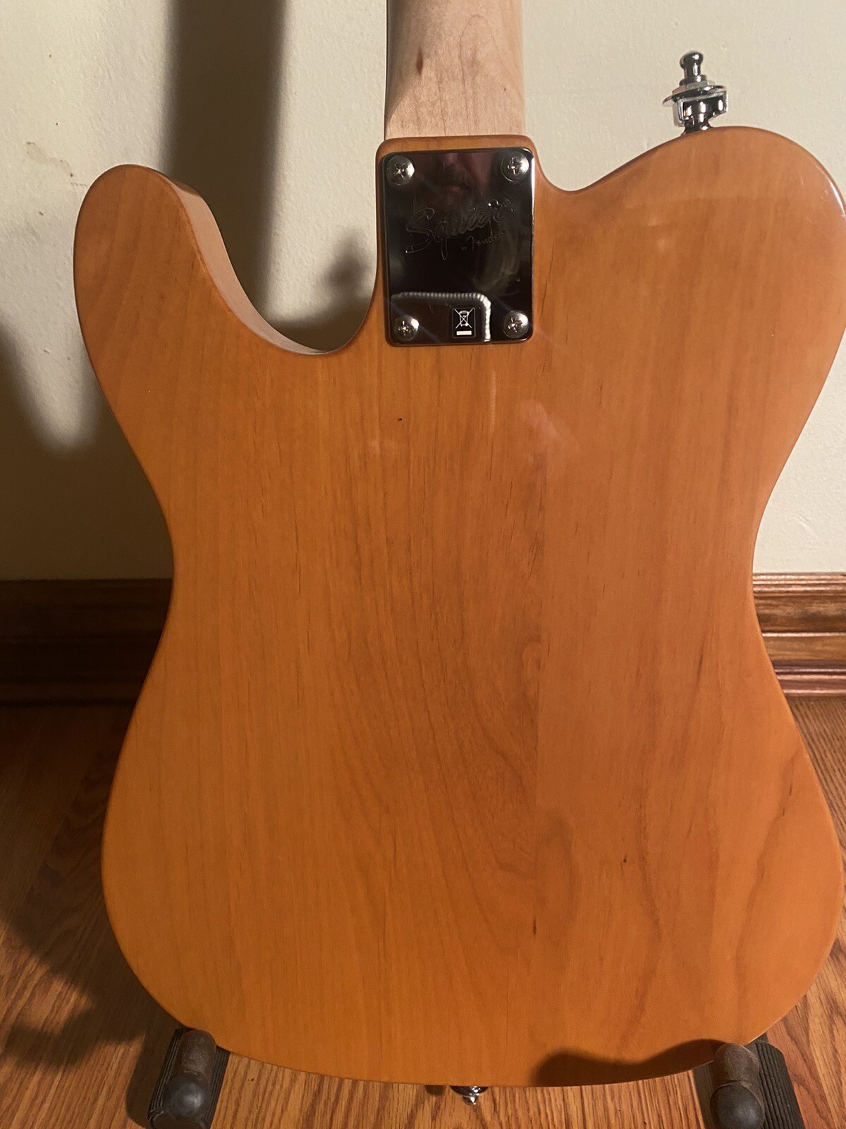 Natural Finish Squire By Fender Telecaster Classic
