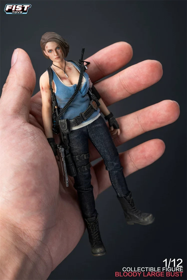 Presale** Fist Toys Jill Valentine Doomsday cop Bloody Version (Large bust)