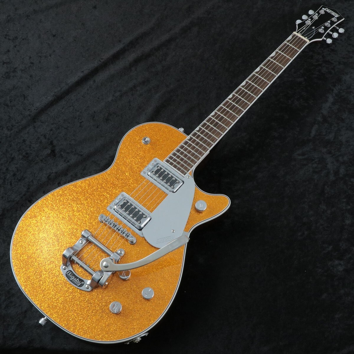 GRETSCH G5230T Electromatic Sparkle Jet FT Single-Cut w/Bigsby Gold Sparkle
