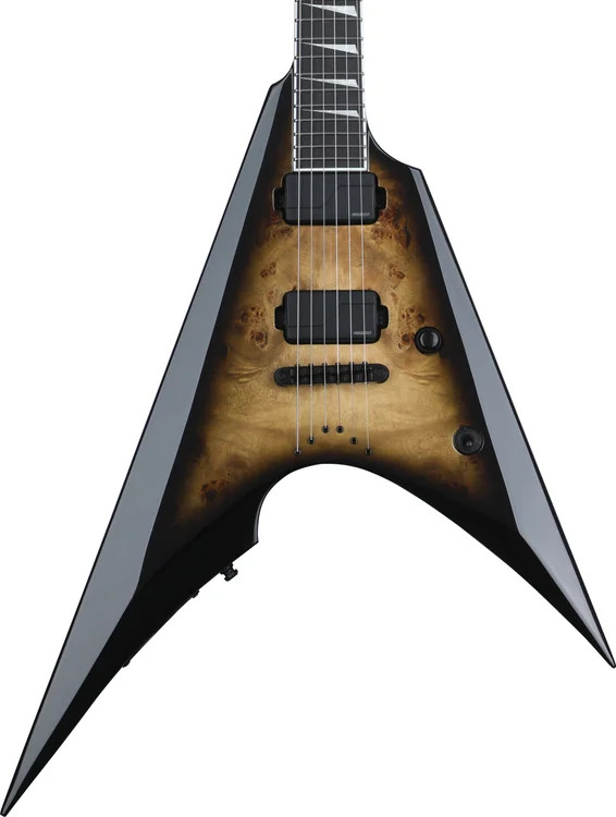 ESP E-II Arrow NT Electric Guitar – Nebula Blackburst, Dent and Scratch