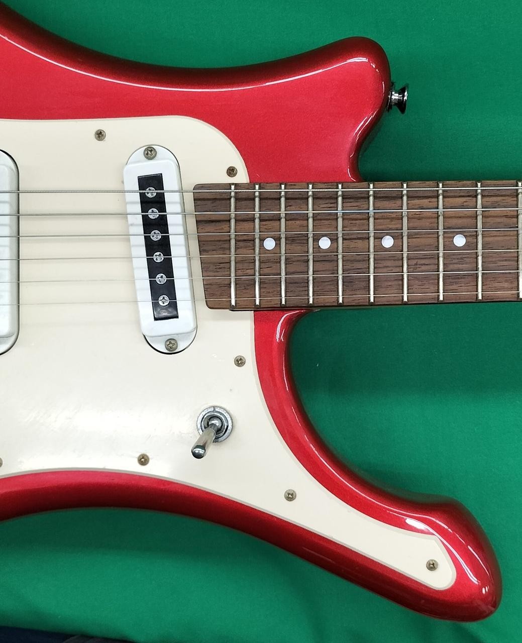 YAMAHA SGV-300 Electric Guitar Red Tested Working Japan Vintage 6String
