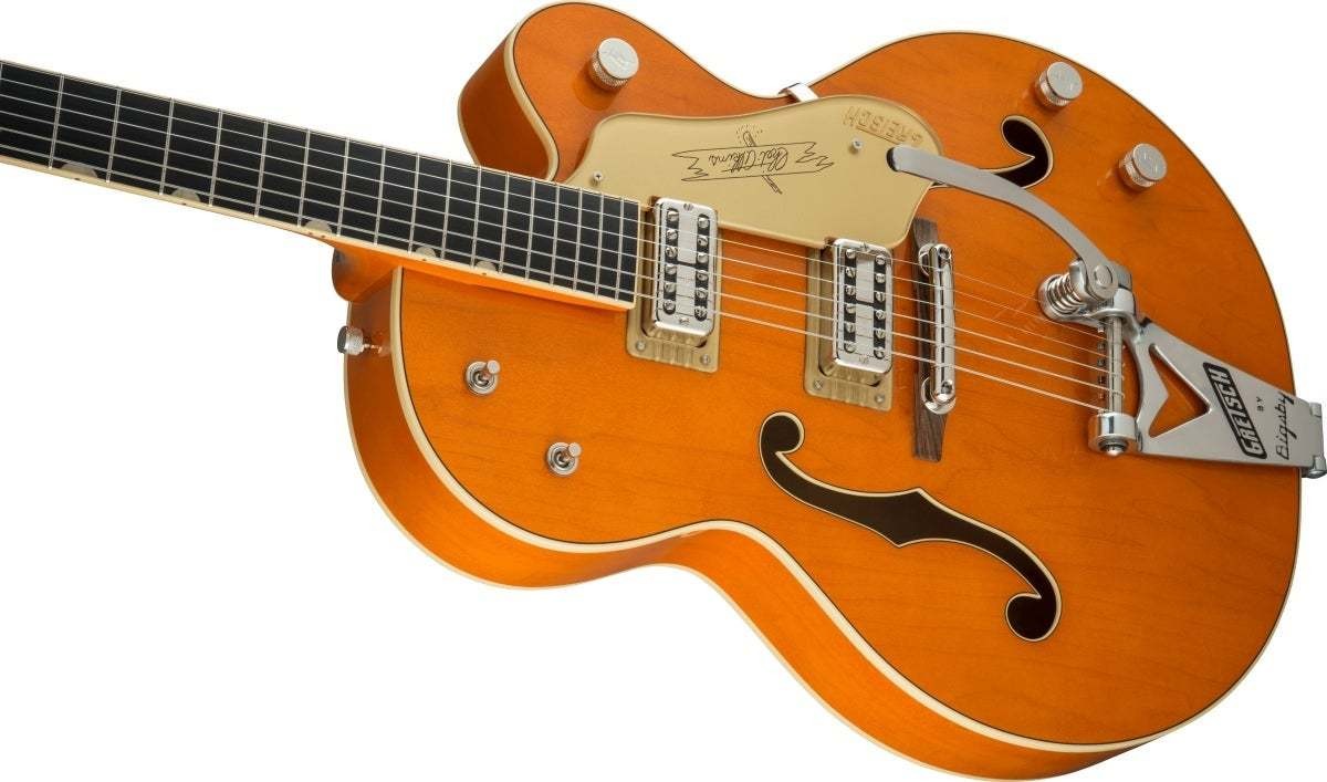Gretsch G6120T-59 Vintage Select Edition 59 Chet AtkinsTV Jones Vintage Orange S
