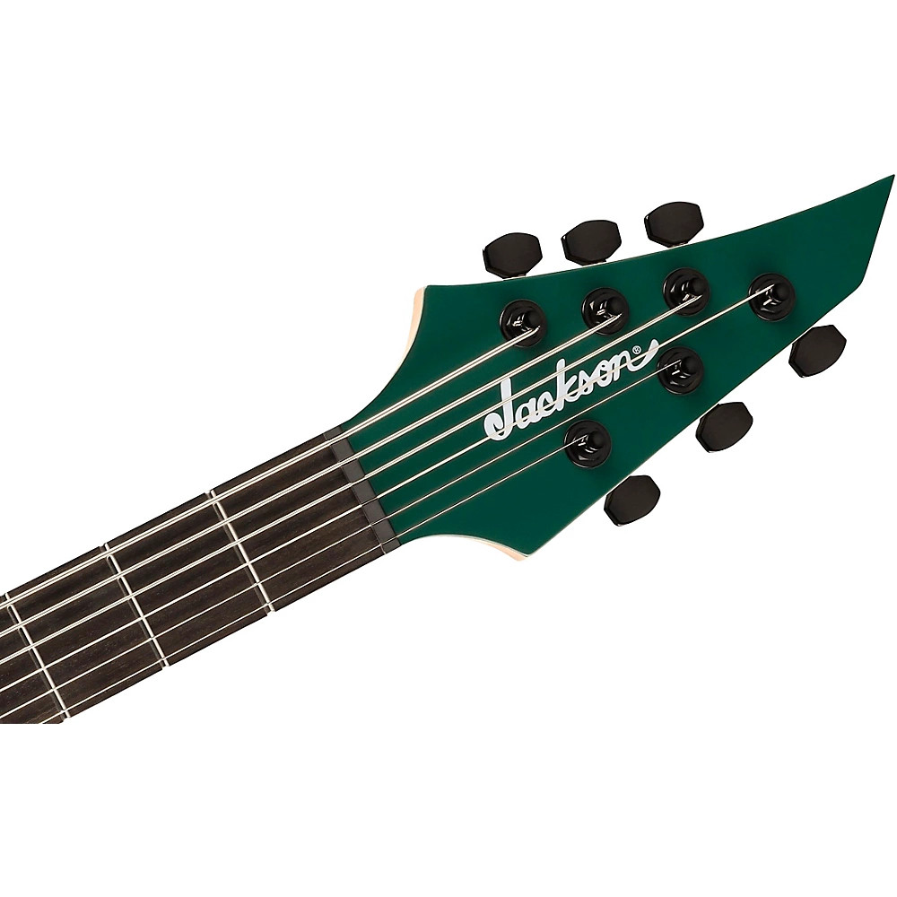 Jackson Pro Roman Ibramkhalilov MDK HT6 Baritone Ebony FB Guitar Emerald Green