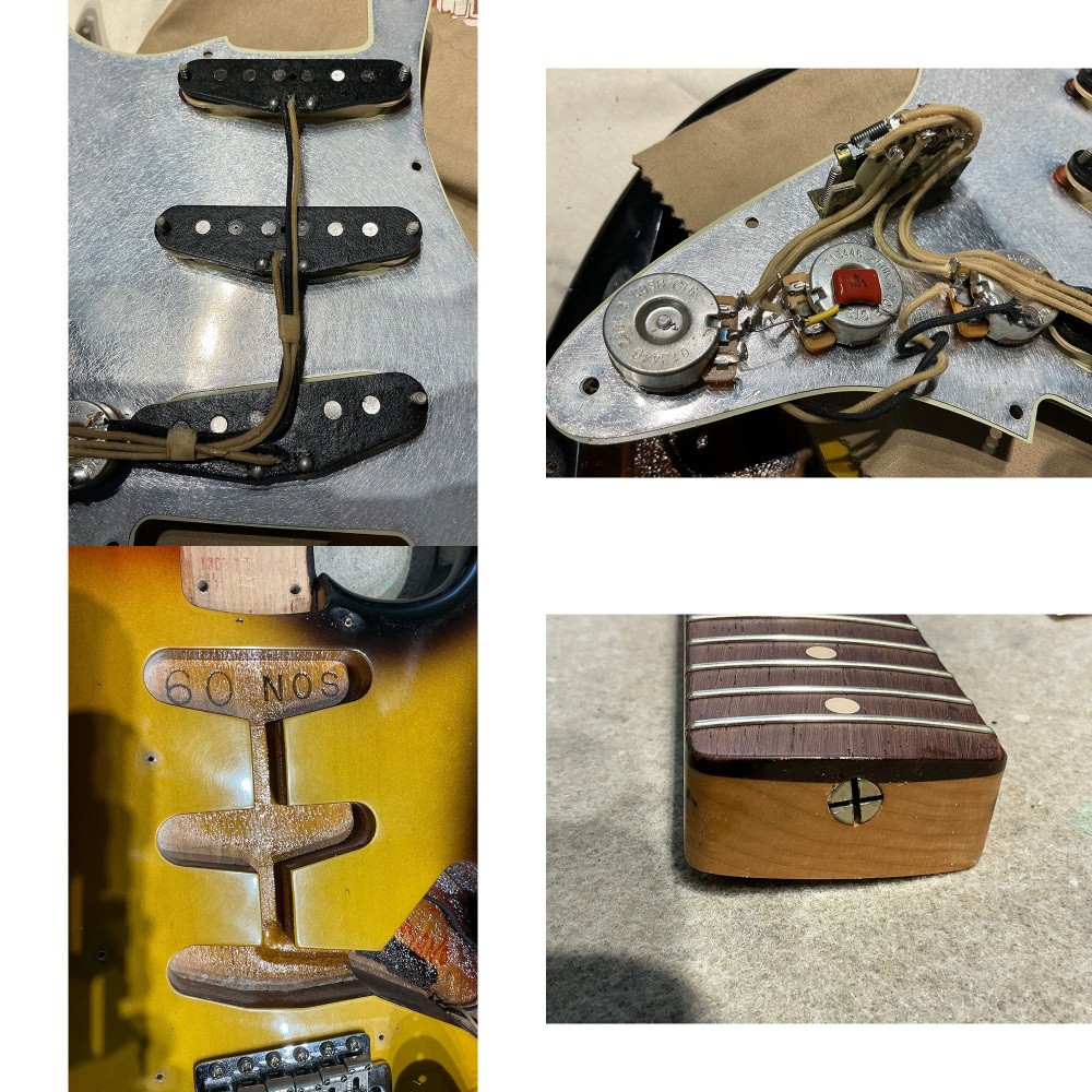 Fender Custom Shop Used Fender Custom Shop 1960 Stratocaster 3Color Sunburst Rel