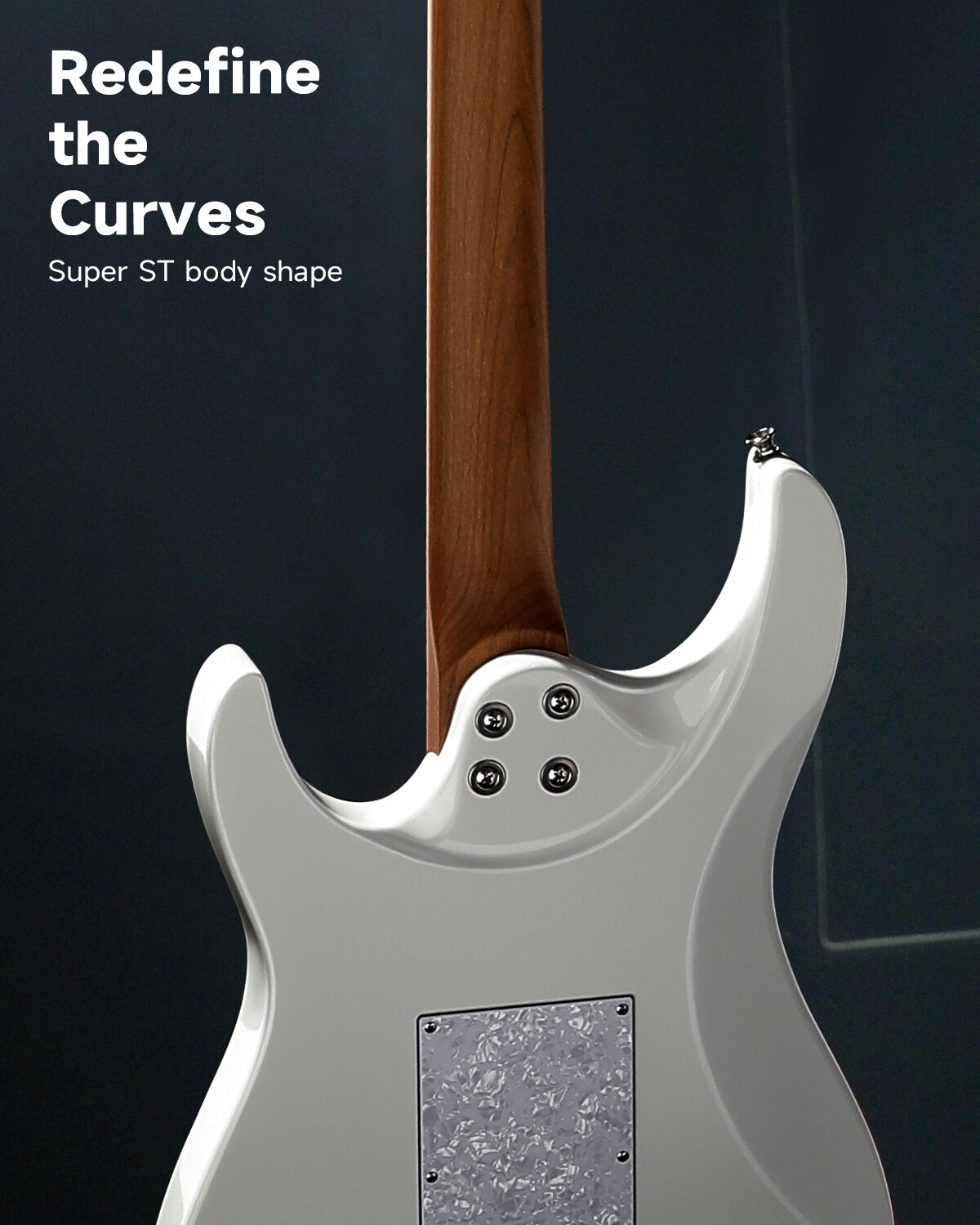 Donner Turquoise Burst Guitar For Modern Fusion Jazz Infinite Improvisation
