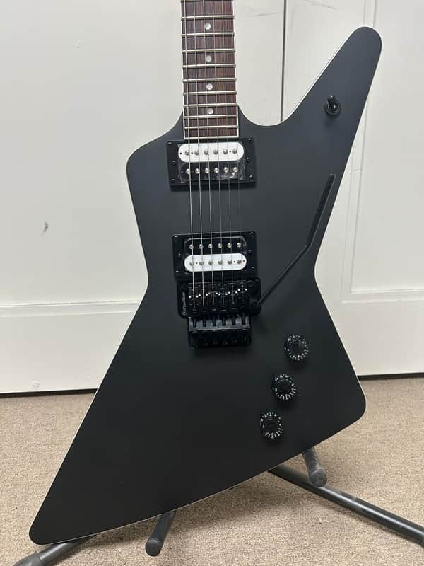 Dean ZX Floyd Electric Guitar – Black Satin