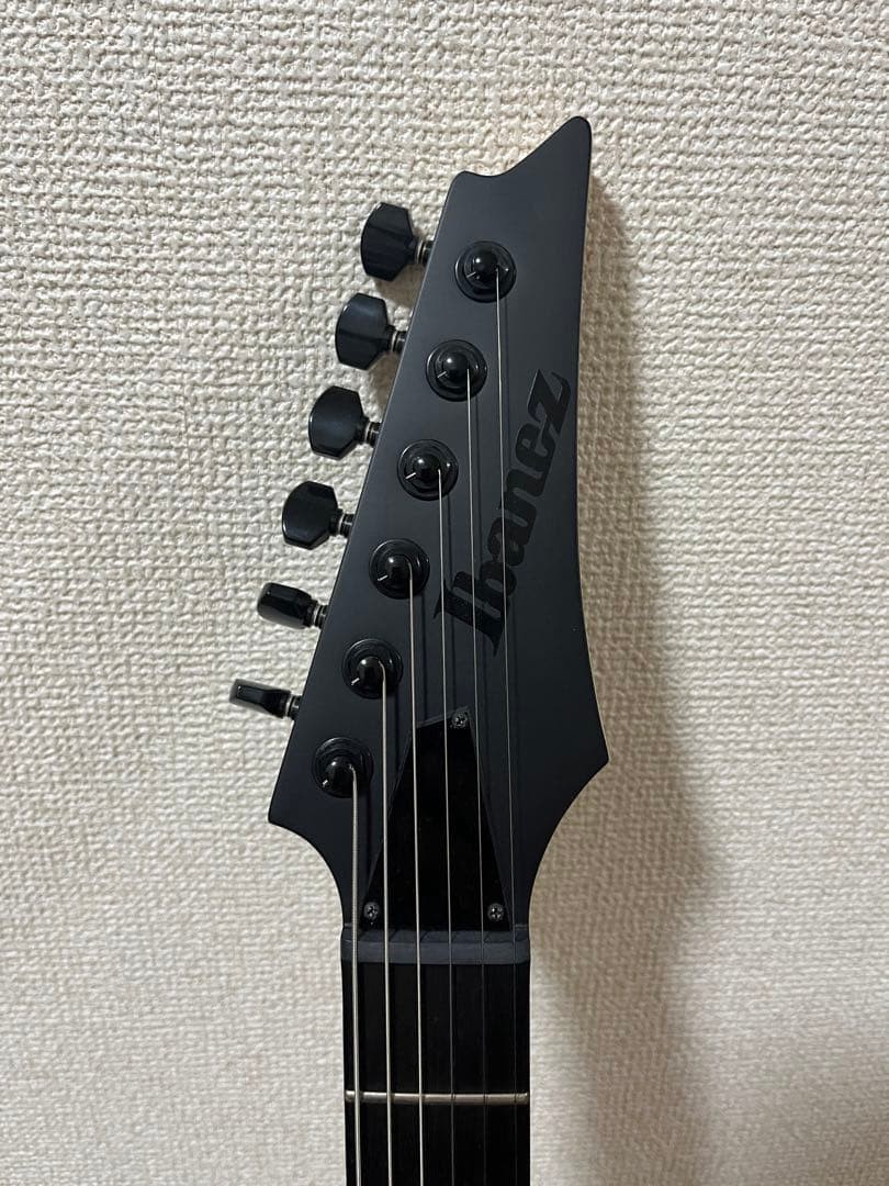 Ibanez RG6HSHFX Electric Guitar Super Wizard 5pc Maple/Walnut Neck Black