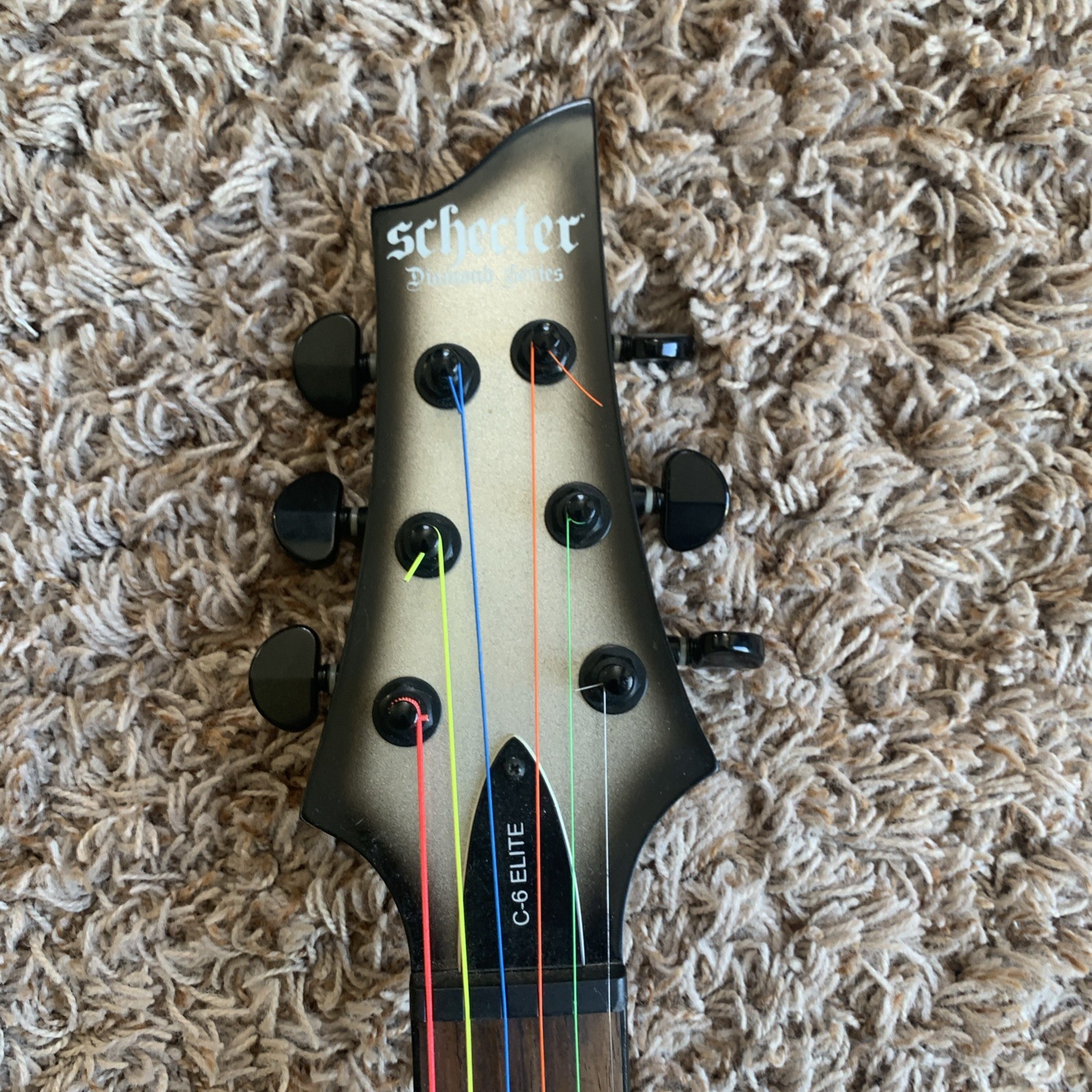 Schecter C-6 Elite Diamond Series 6-String Electric Guitar