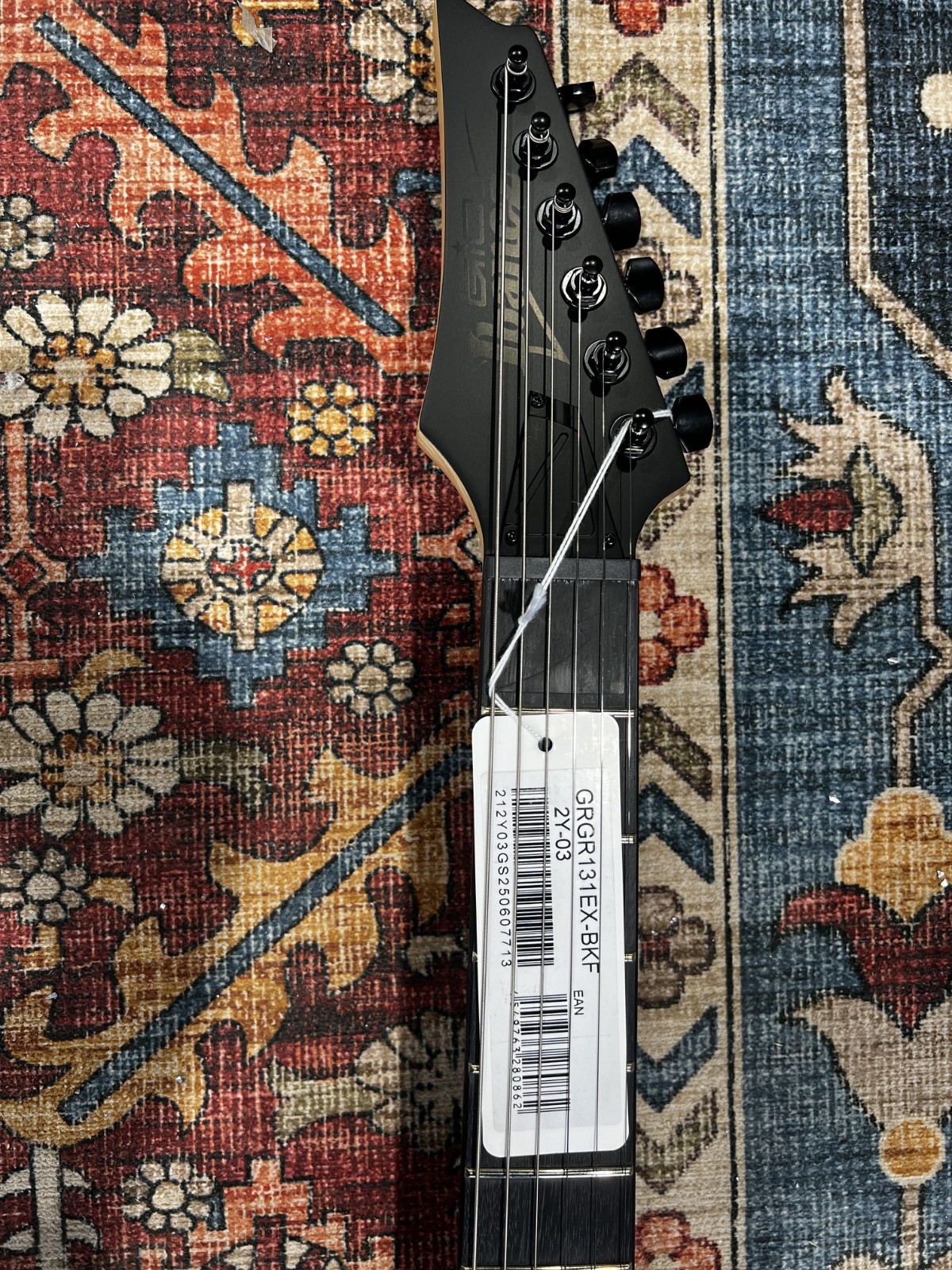 Ibanez GRGR131EX-BKF Gio Electric Guitar – Black Flat