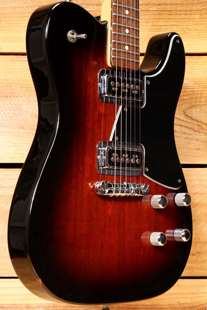 Fender Tele-Sonic + OHSC 1999 – Nice! Crimson Red Transparent 85830