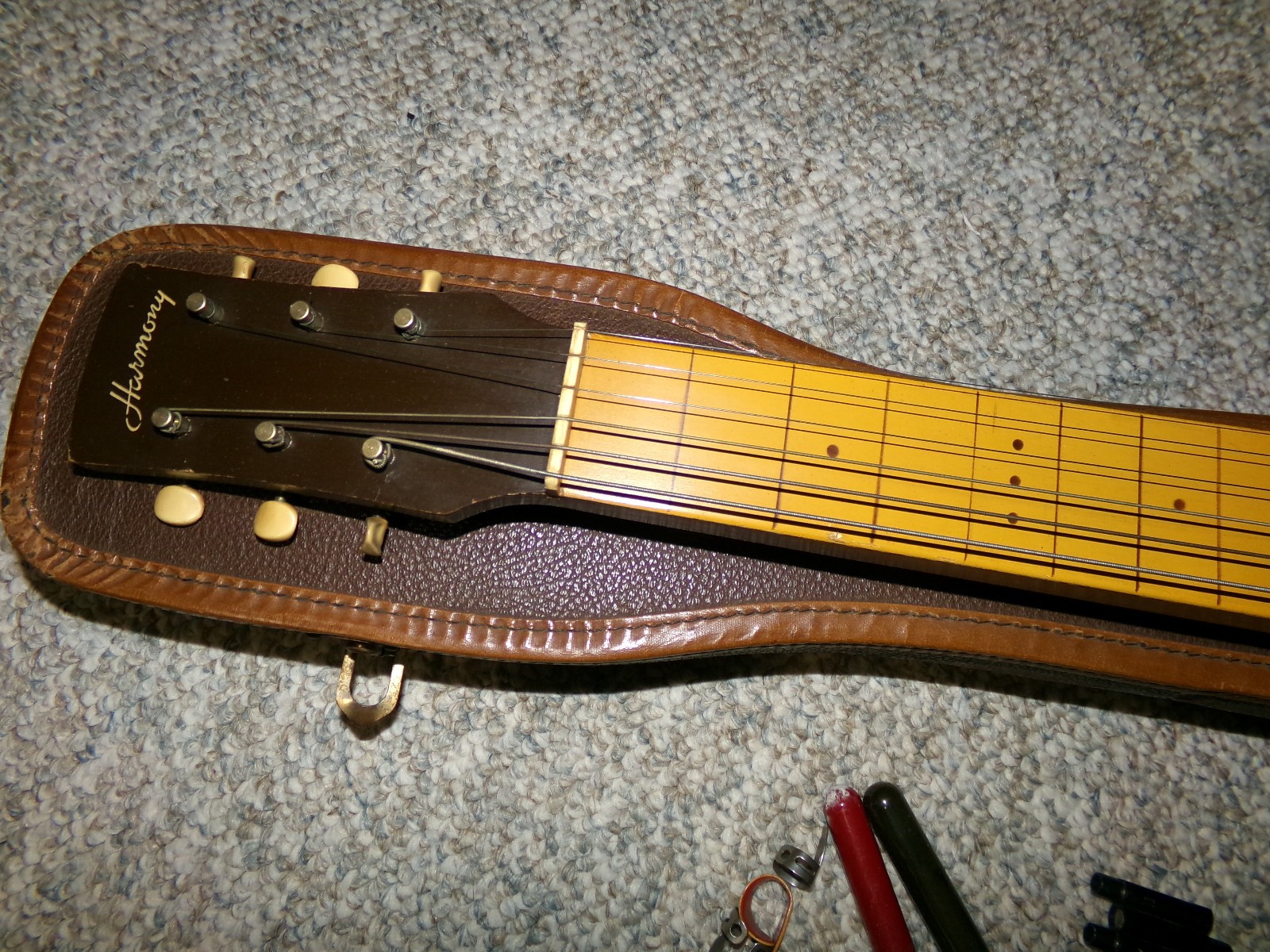Vintage Harmony Electric Lap Guitar – Works – Rare Collector Item – 50’s?