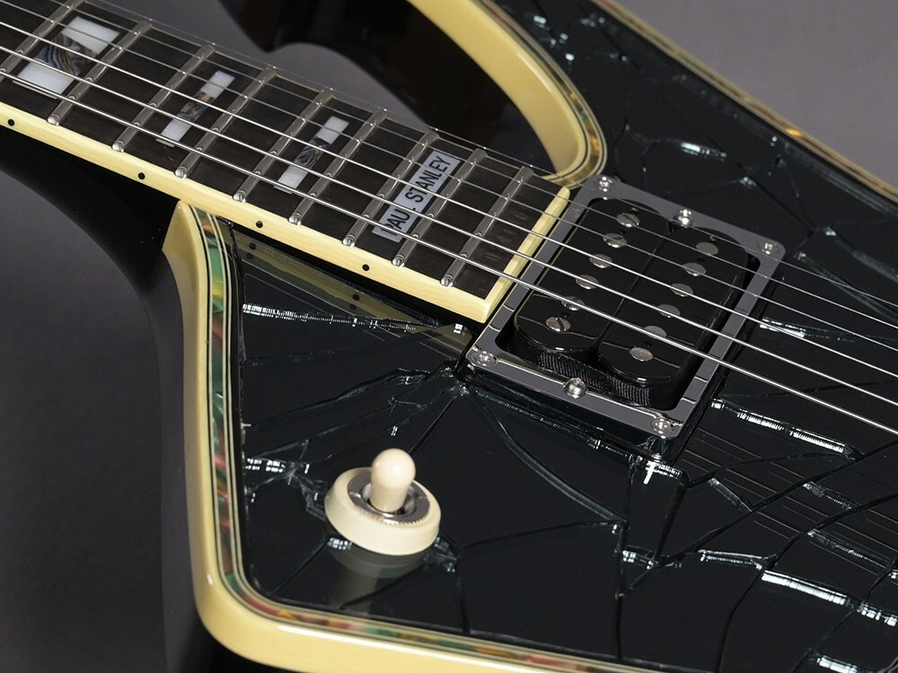 Ibanez PS3CM Paul Stanley Black Cracked Mirror