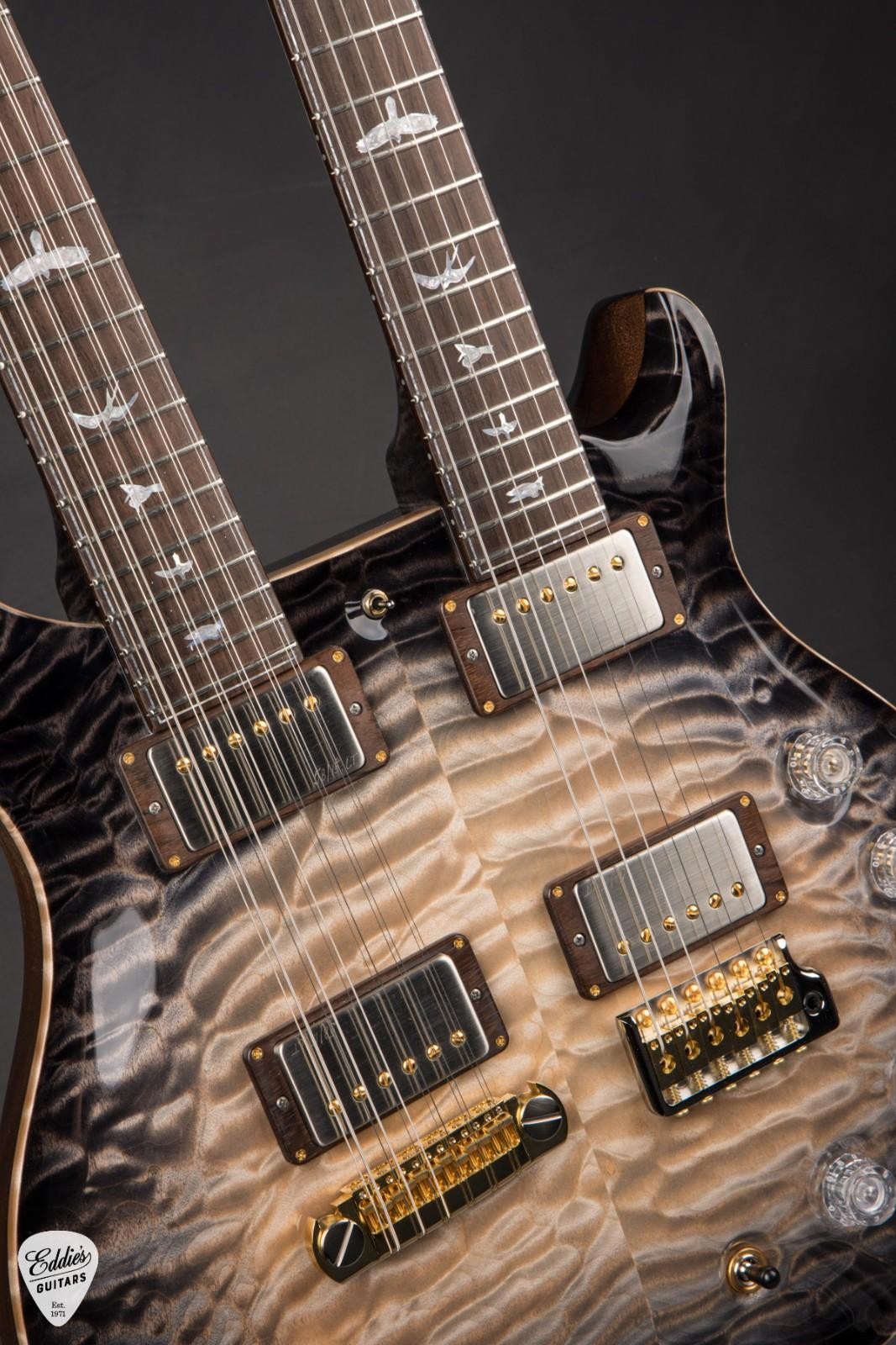 PRS Private Stock #12141 Brazilian Custom 22/12 String Double Neck – Frostbite G