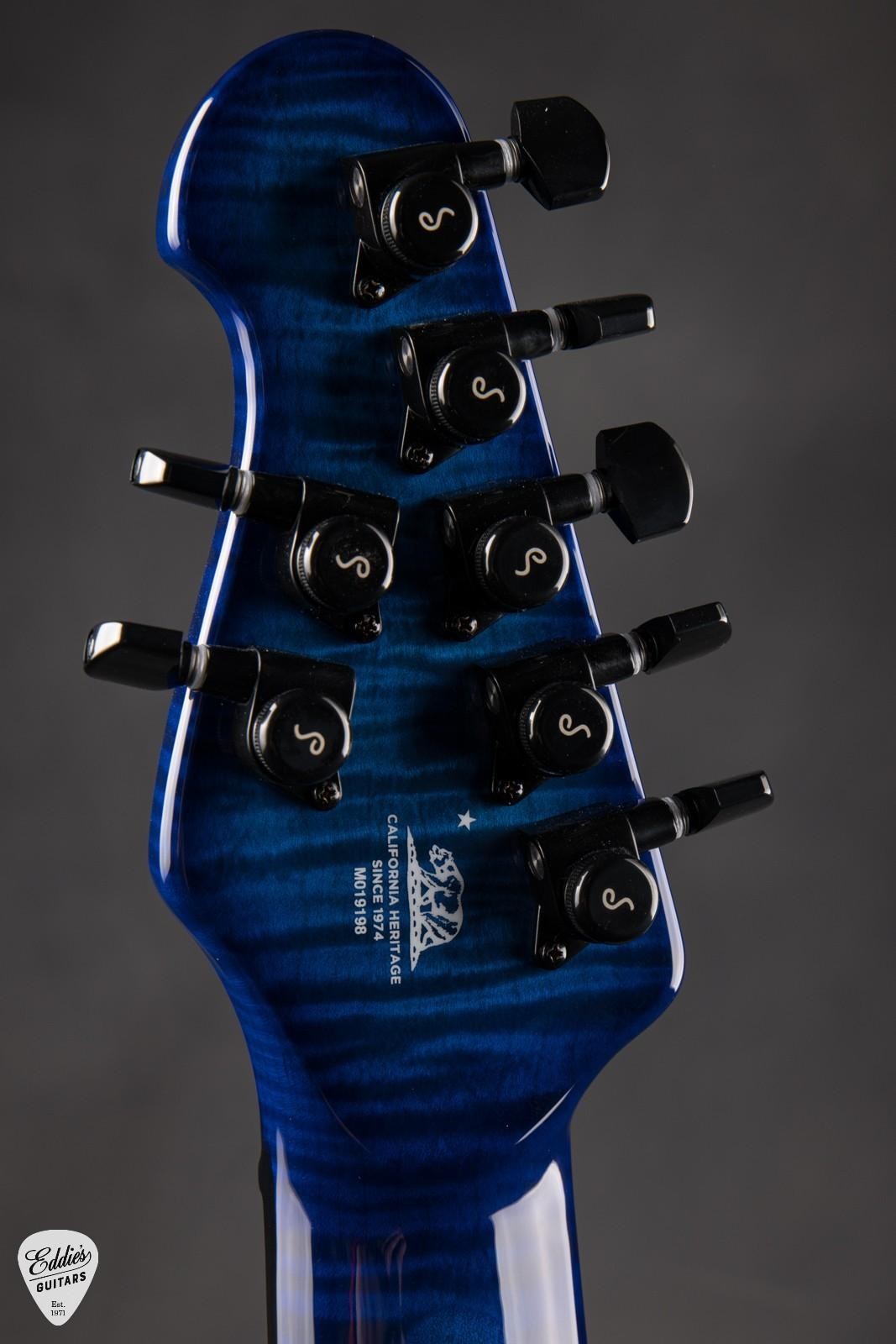 Ernie Ball Music Man BFR Majesty 7 – Blue Ink #25/50