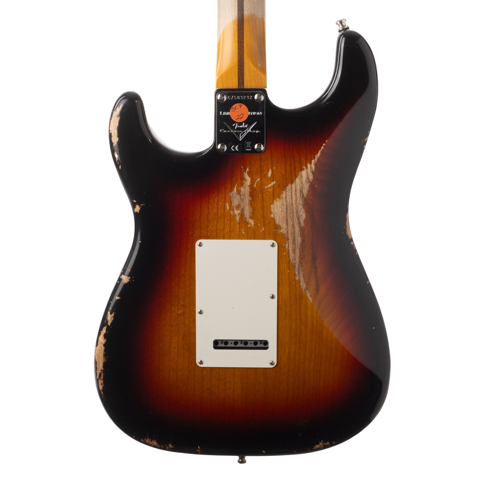Fender Custom Shop Custom Deluxe Stratocaster Heavy Relic – 3-Color Sunburst