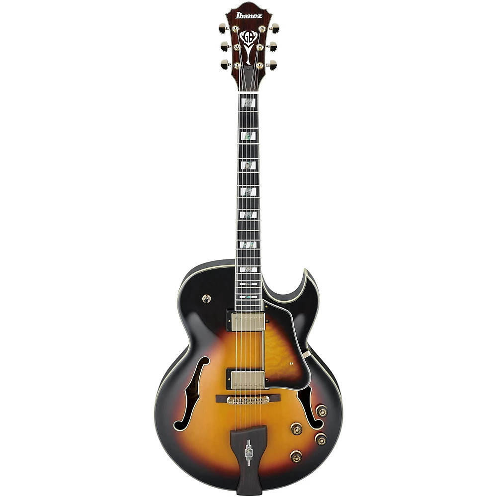 Ibanez LGB30 George Benson Electric Guitar Vintage Yellow Sunburst Refurbished