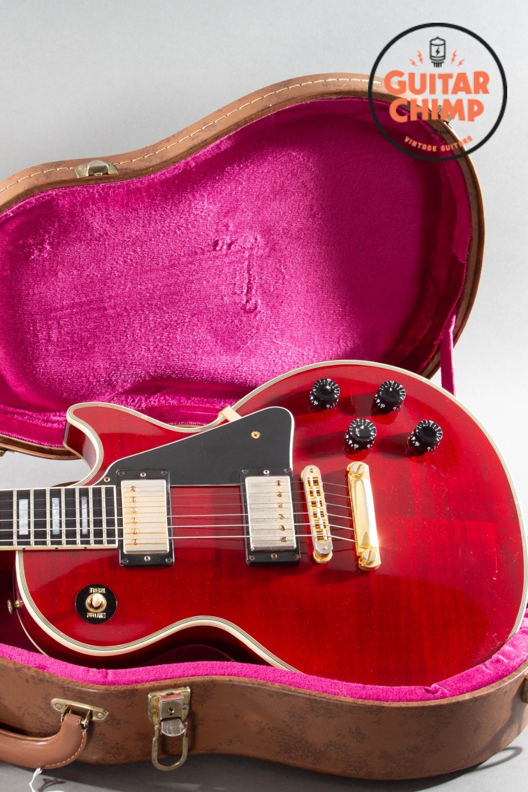 2015 Gibson Custom Shop Les Paul Custom Figured Trans Red w/ OHSC & COA