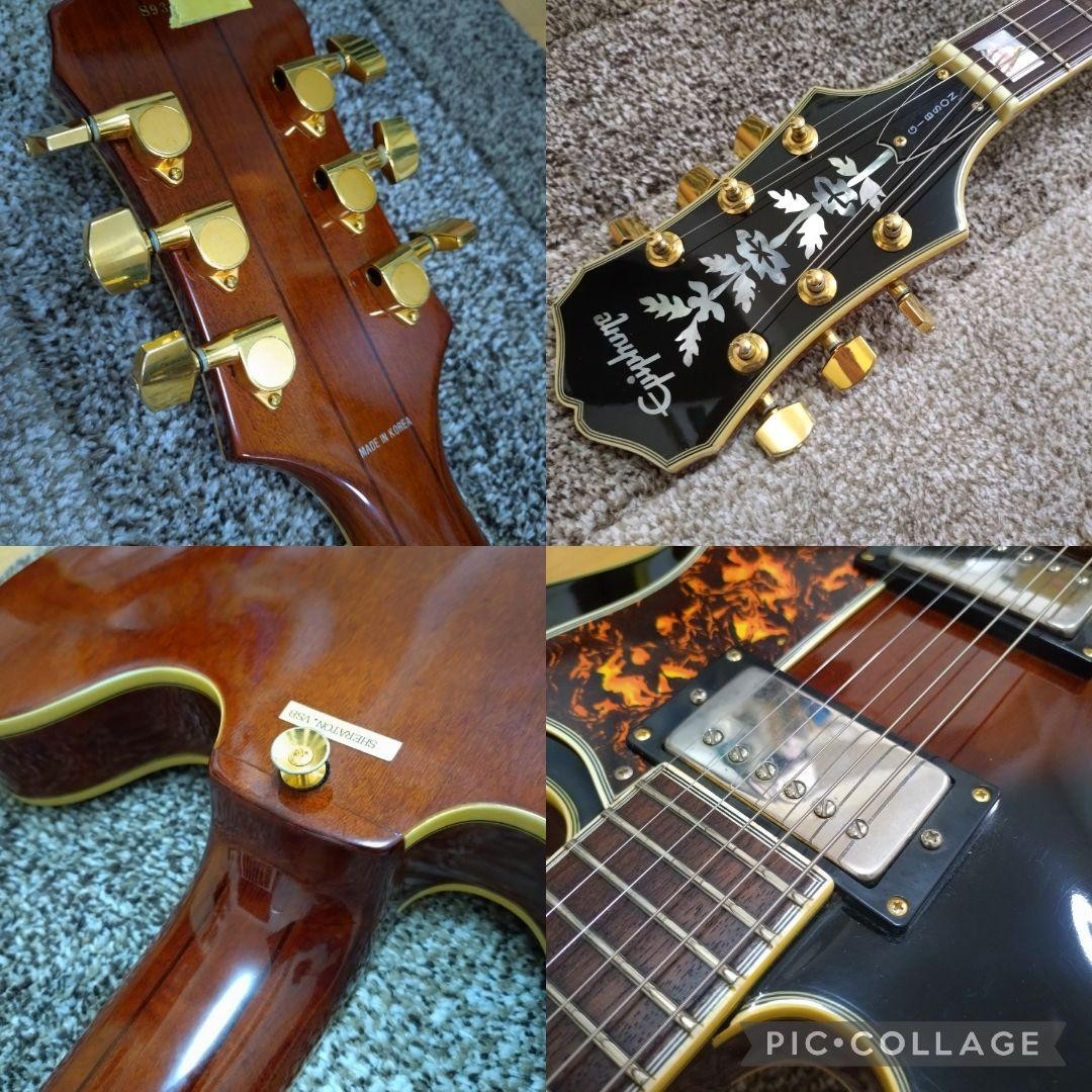 Epiphone semi-acoustic sheraton electric guitar