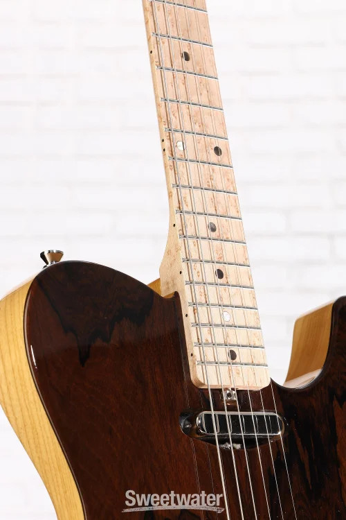 Larrivee Baker-T Pro Electric Guitar, “Standard U” Neck – Natural Ziricote