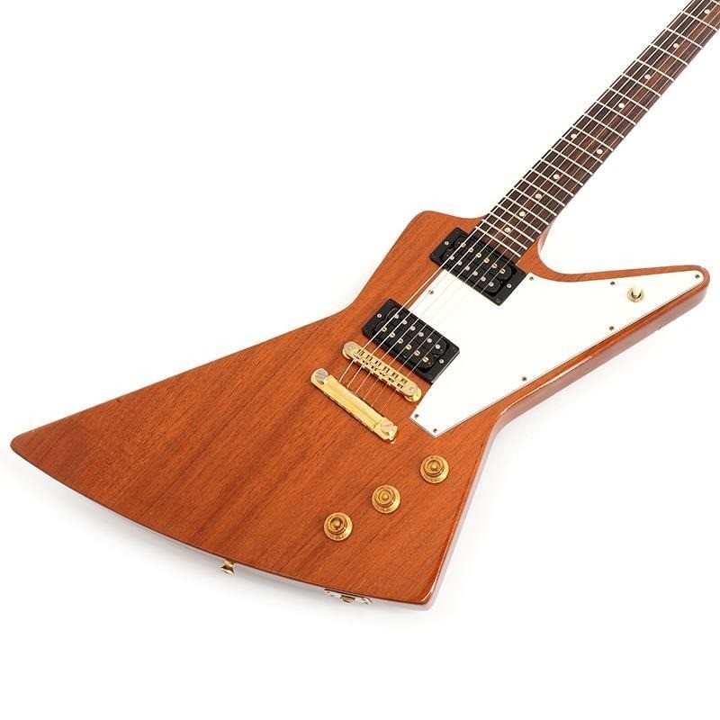 Gibson Explorer 1976 Reissue Antique Natural Gold Hardware USA 2004 E.Guitar