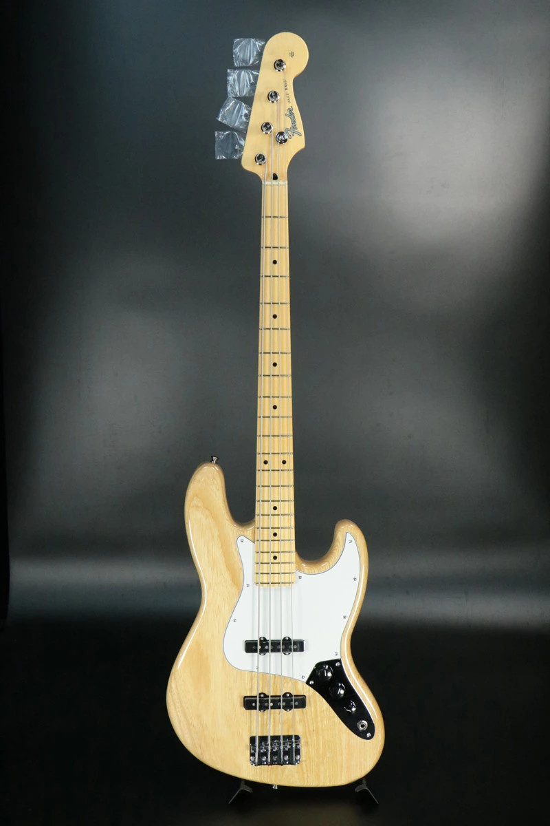 Fender Made in Japan FSR Hybrid II Jazz Bass, Ash body, Maple Natural JD25017292