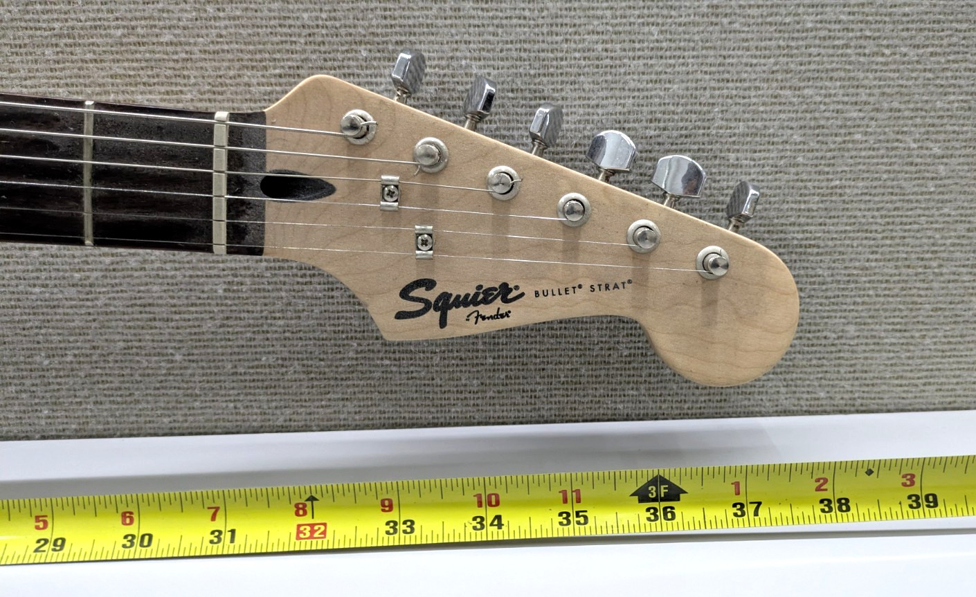 ☑️Squier ICS 14217557 2015 Anniversary Bullet Strat Intrust Bank Special Guitar