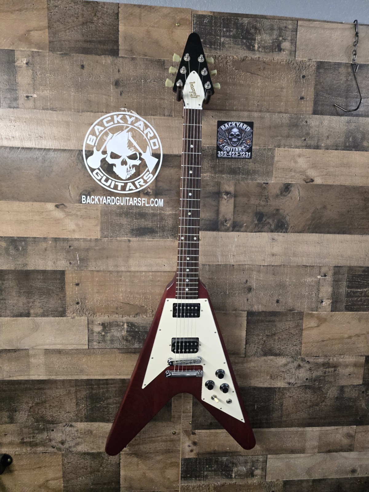 2007 Gibson Flying V – Faded Cherry W/Bag 6.6 Lb
