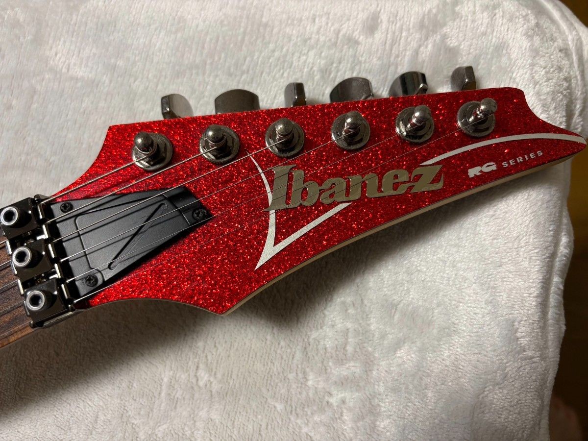 Ibanez RG450 Red Sparkle 2013 Rare Electric Guitar Edge Zero II Soft Case