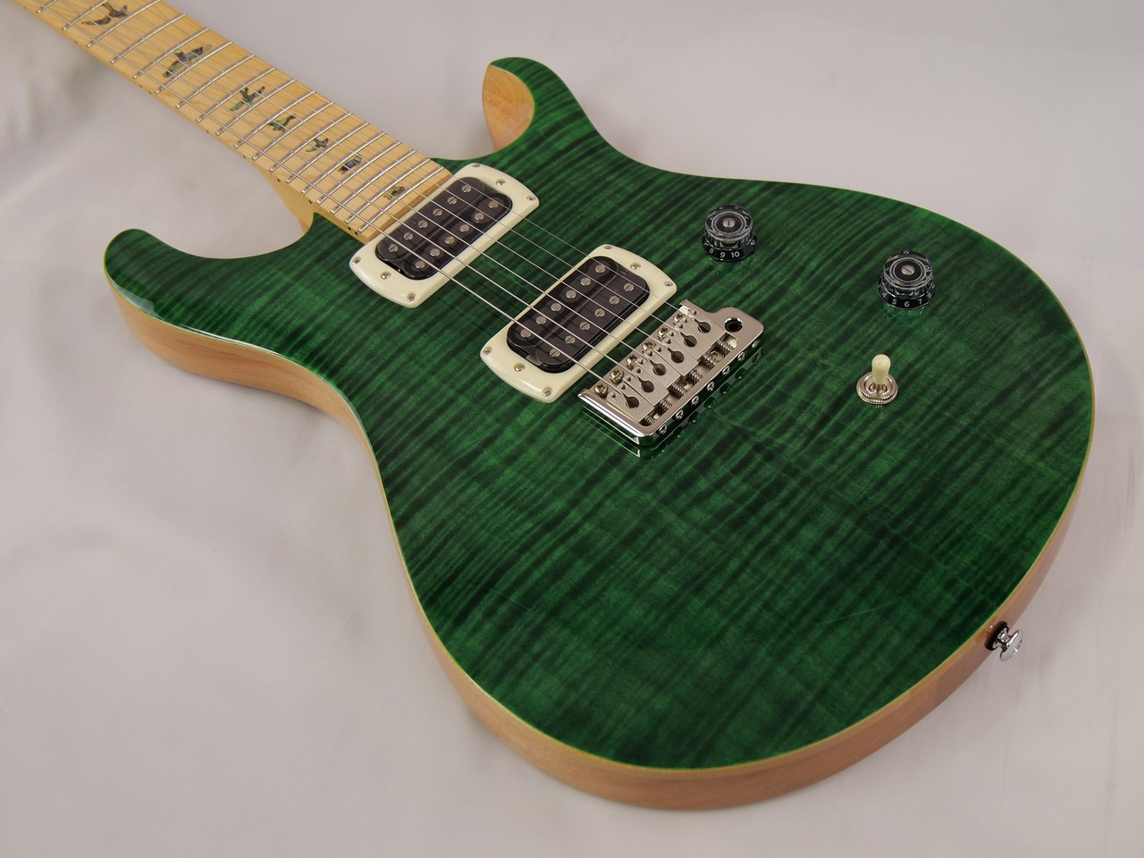 Paul Reed Smith PRS SE CE 24 Maple Top Maple FB 2025 Teal Balck Natural Back