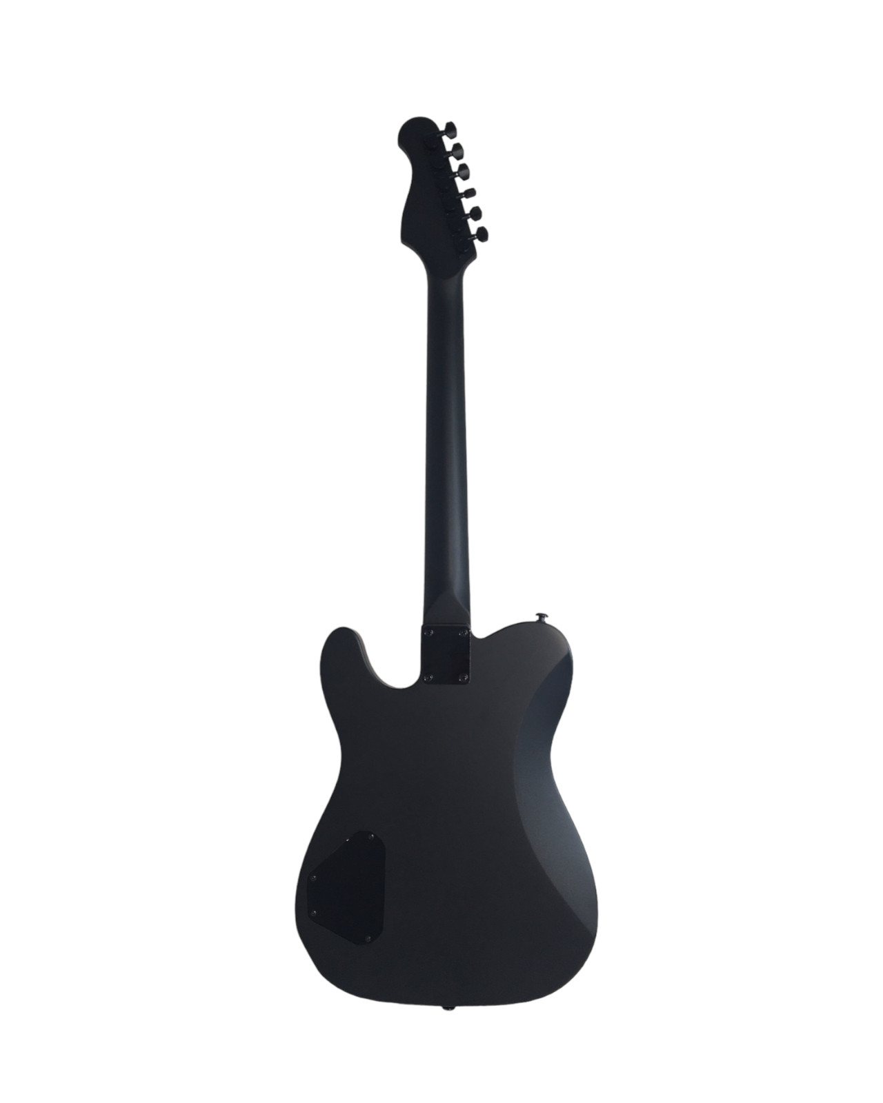 Haze Satin Black Semi-Hollow Body Electric Guitar, H-H + Free Gig Bag. HSE-501BK