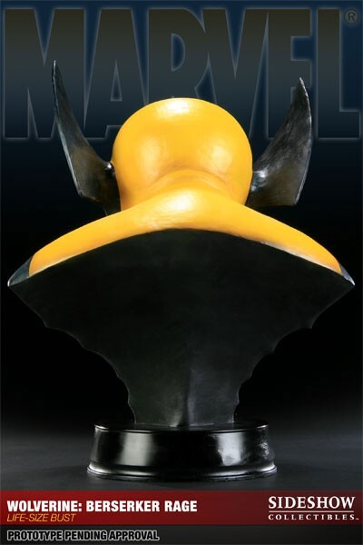 Sealed/NEW Wolverine Berserker Rage Life Size Bust Sideshow Marvel, 2011) Statue