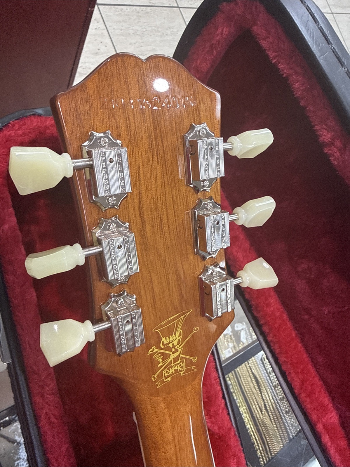 2021 Epiphone Slash Les Paul Gold Top original Hard Case￼