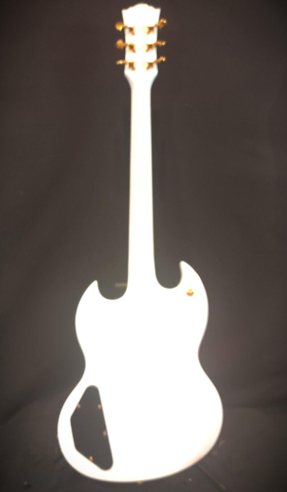 Electric Guitar DC Electric Guitar Classic- Gloss White/Gold/-Fast Shipping!