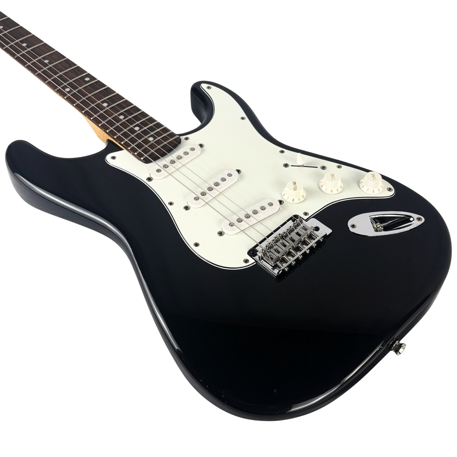 Squier by Fender Standard Stratocaster Black W/HSC (Used)
