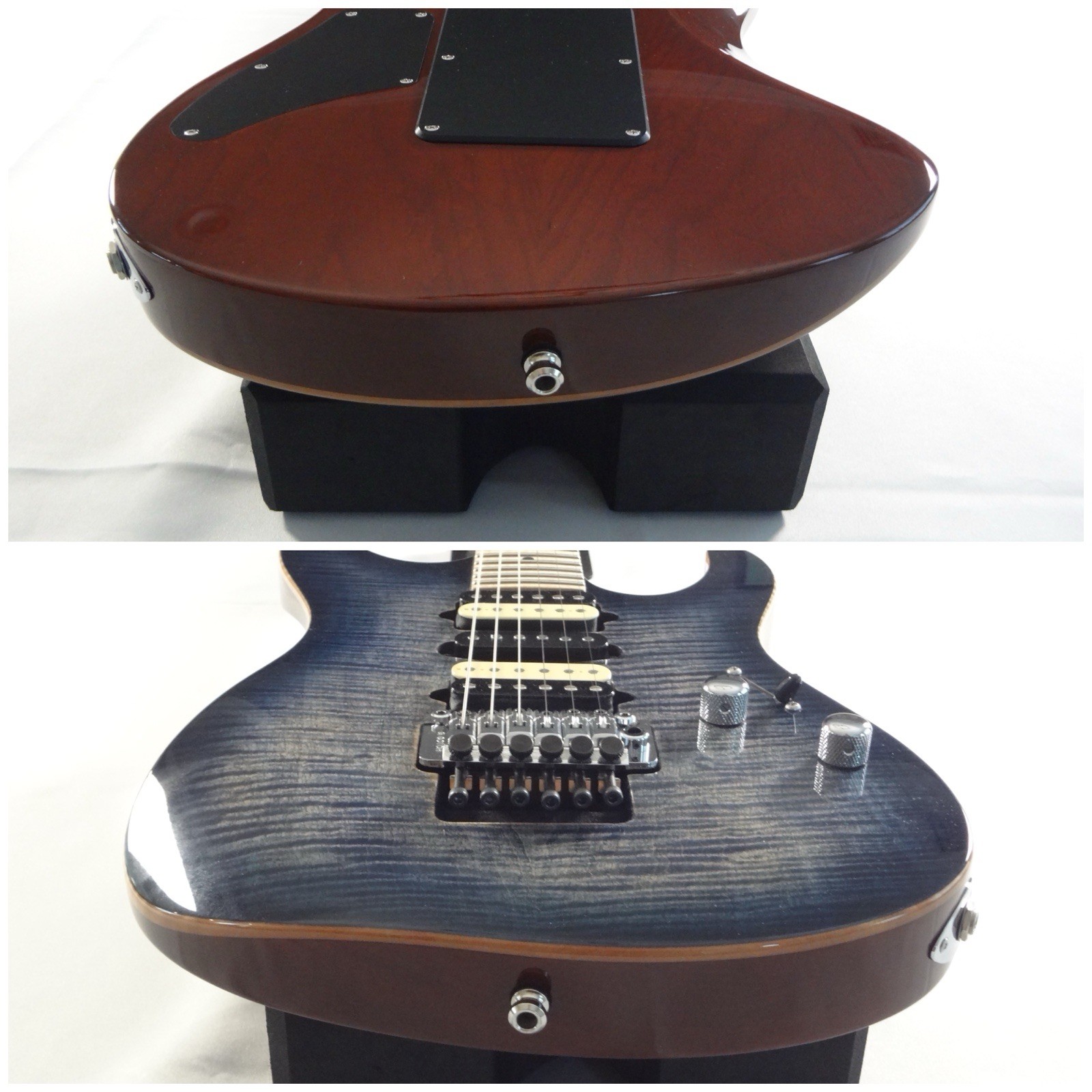 Suhr Modern Pro M6 – Faded Whale Trans Blue Burst – Special Run – Gotoh Floyd
