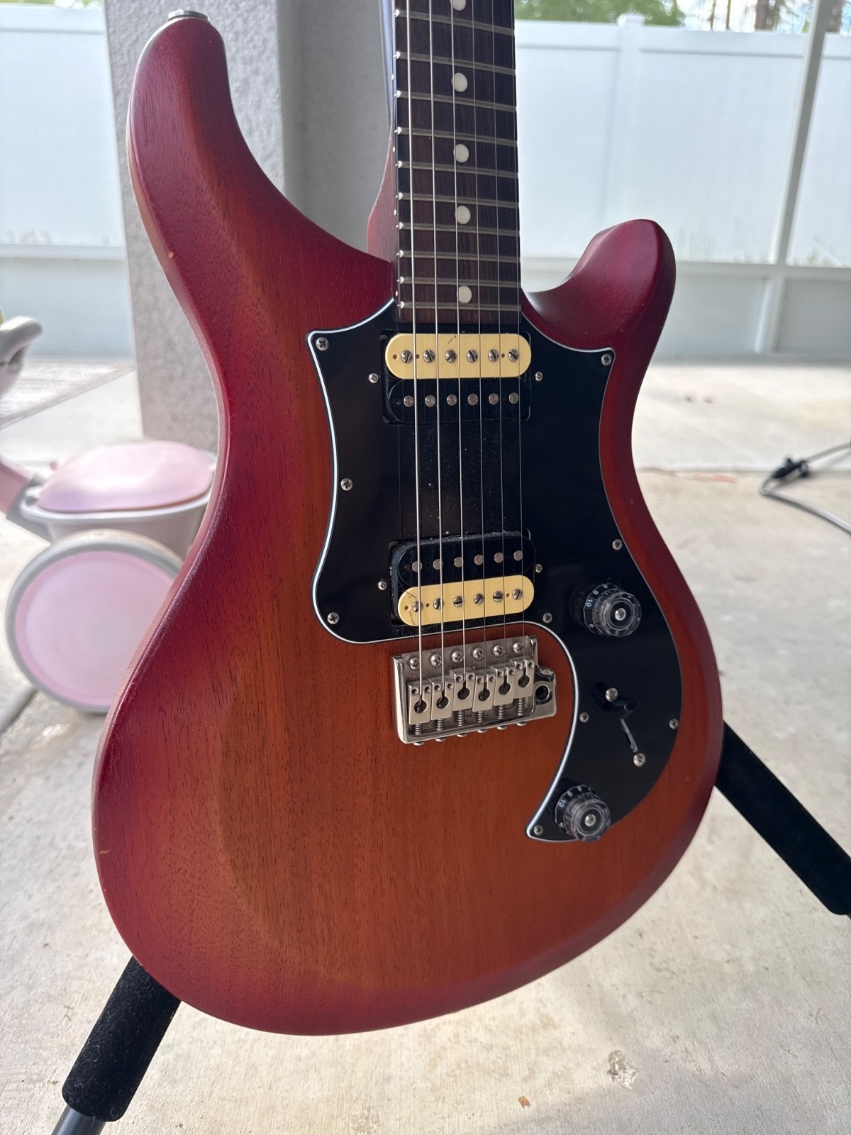 PRS S2 Standard 24 Dark Cherry Sunburst