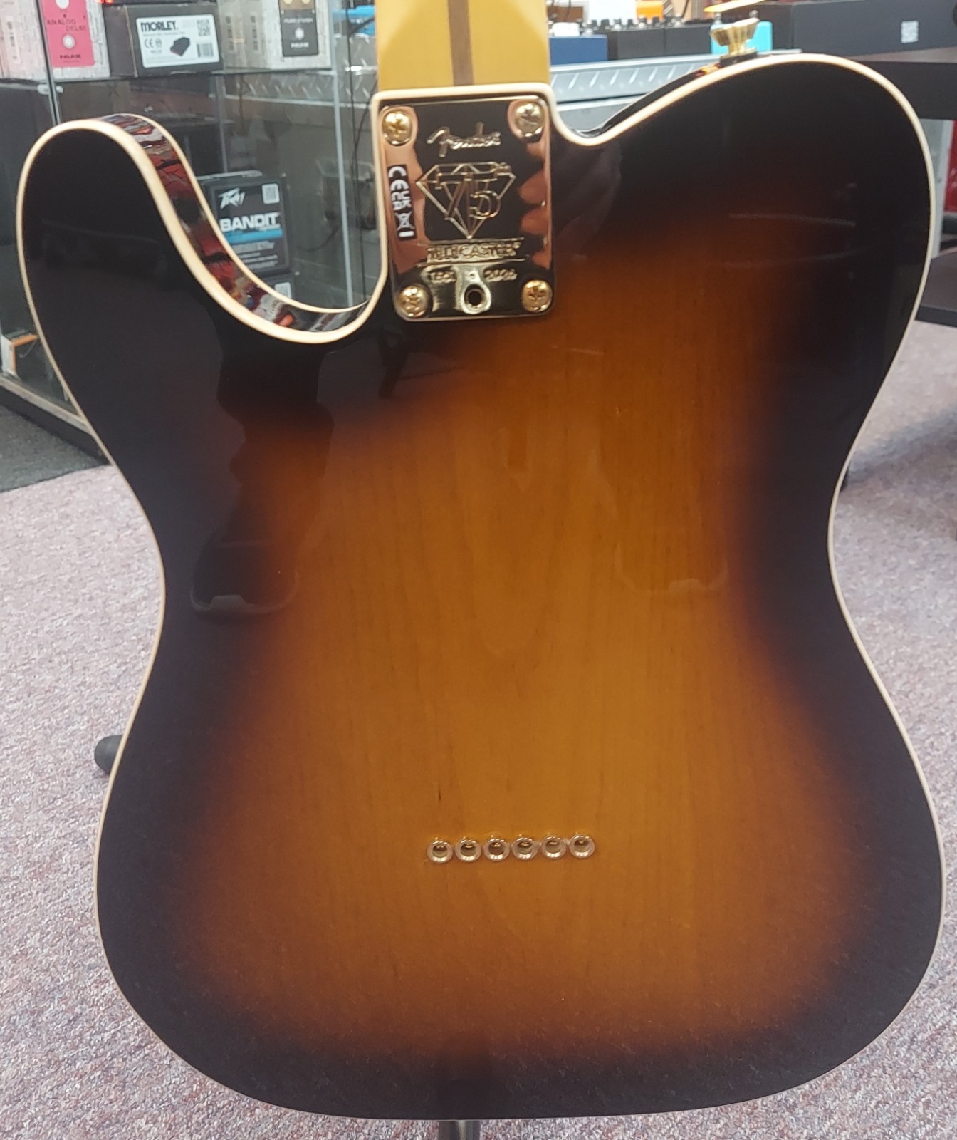 Fender 75th Anniversary American Professional II Custom Telecaster Guitar Burst