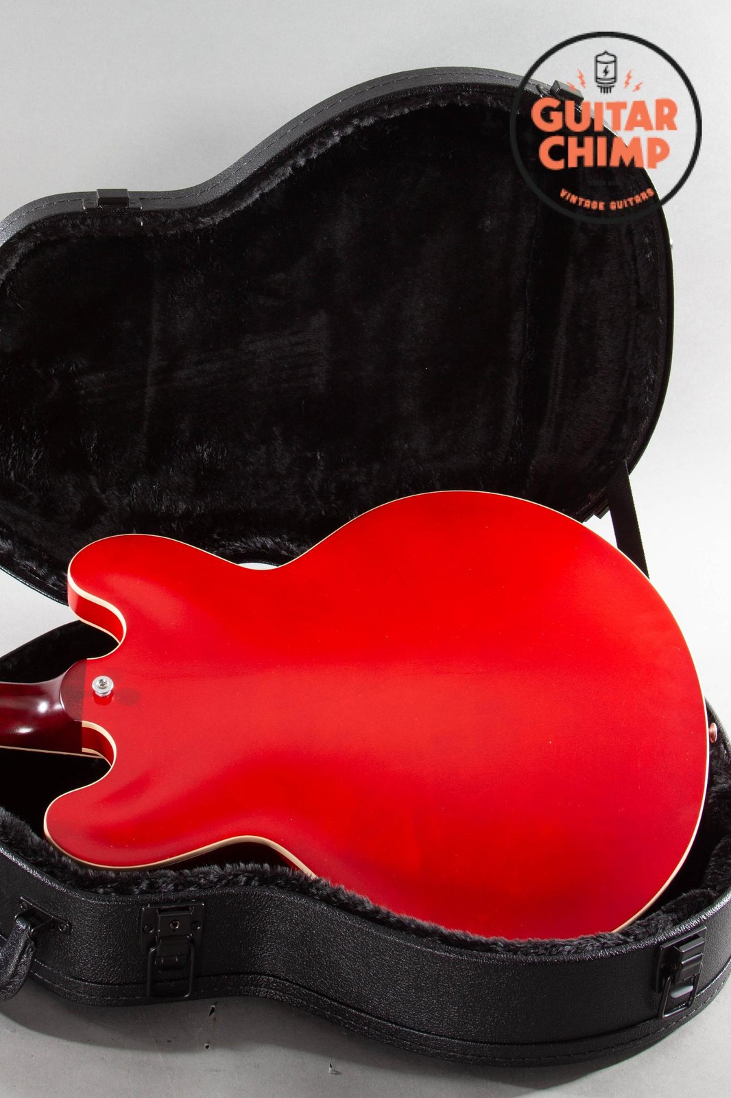 2024 Gibson ES-335 Satin Cherry OHSC Excellent 9.5/10 Rosewood Board 7lb 10oz