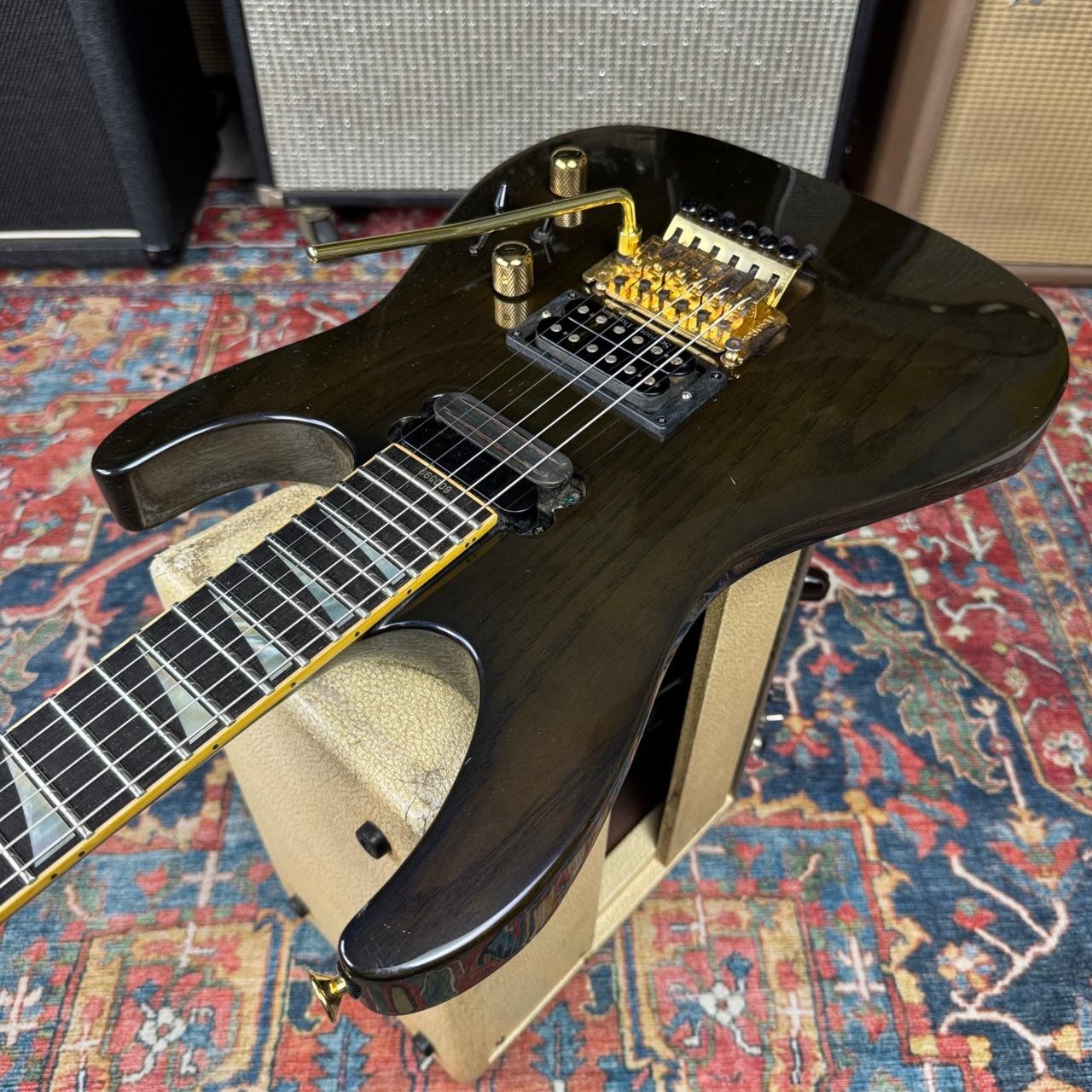 Grover Jackson Soloist SL.I-190 Transparent Metallic Blue Floyd – 1996