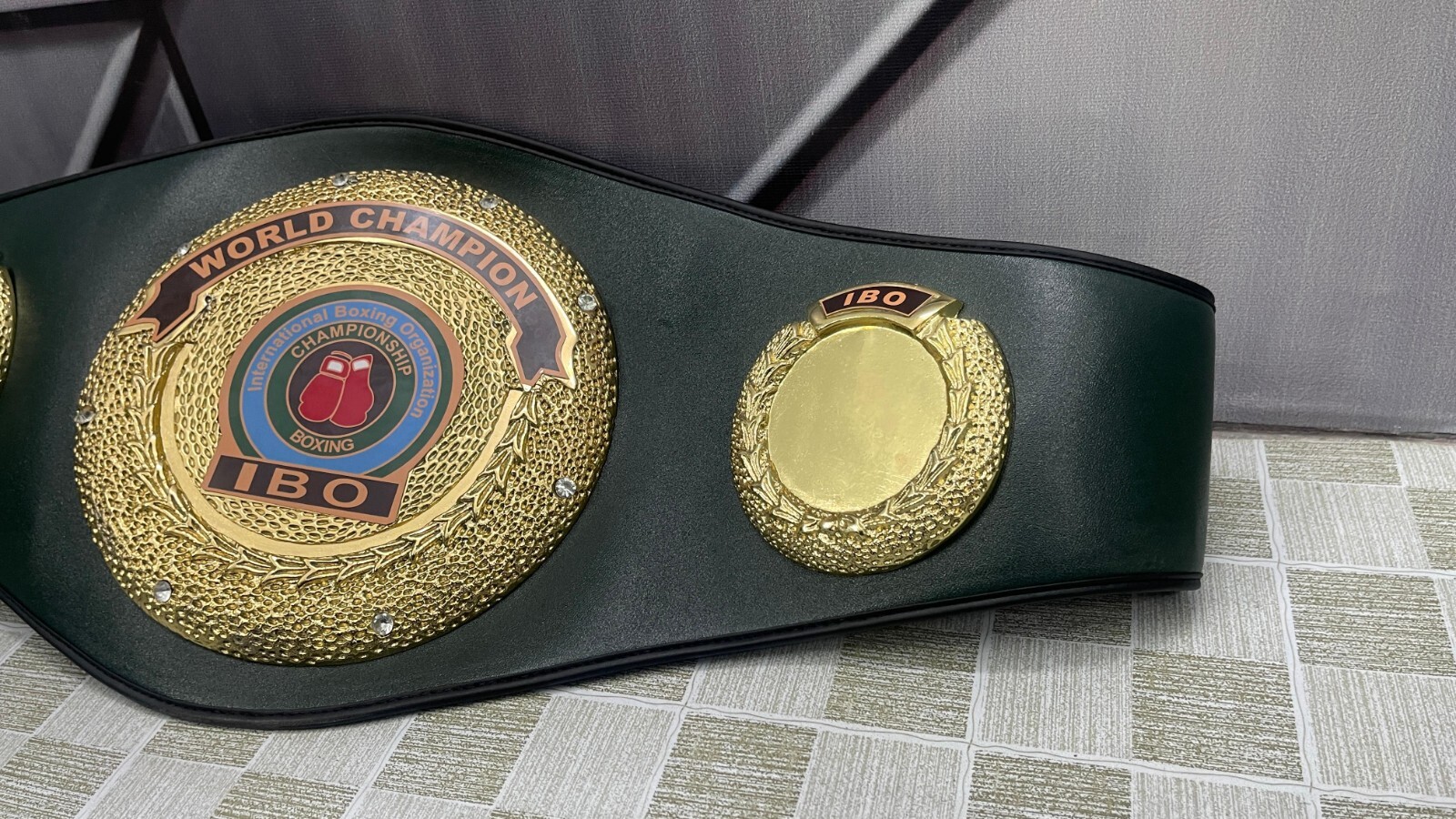 WORLD REPLICA BOXING SET OF 5 BELTS WBA,IBO,WBC,IBF,& WBO ADULT SIZE TITLE
