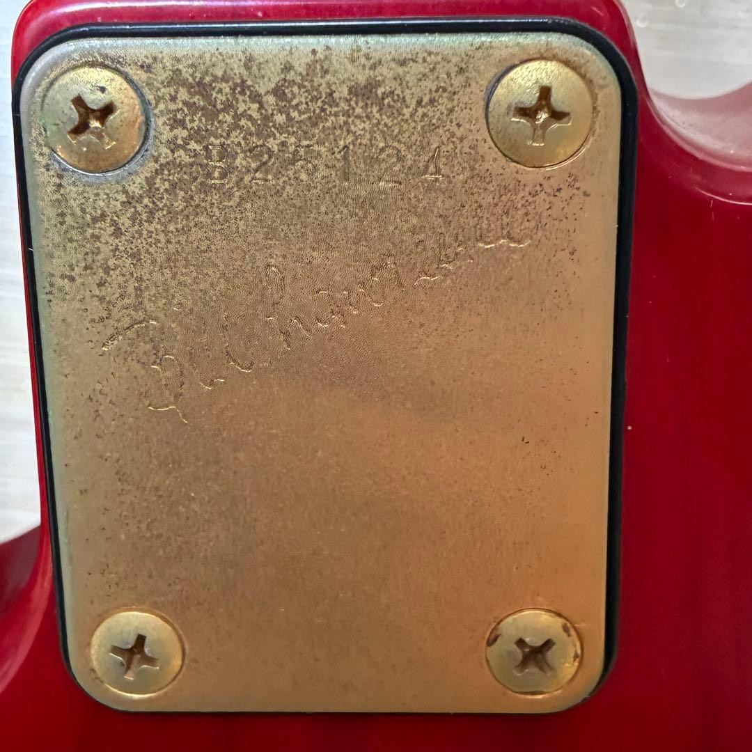 Electric Guitar Bill Lawrence BKIM-60G Kaori Model 1990 Red Gold MIJ