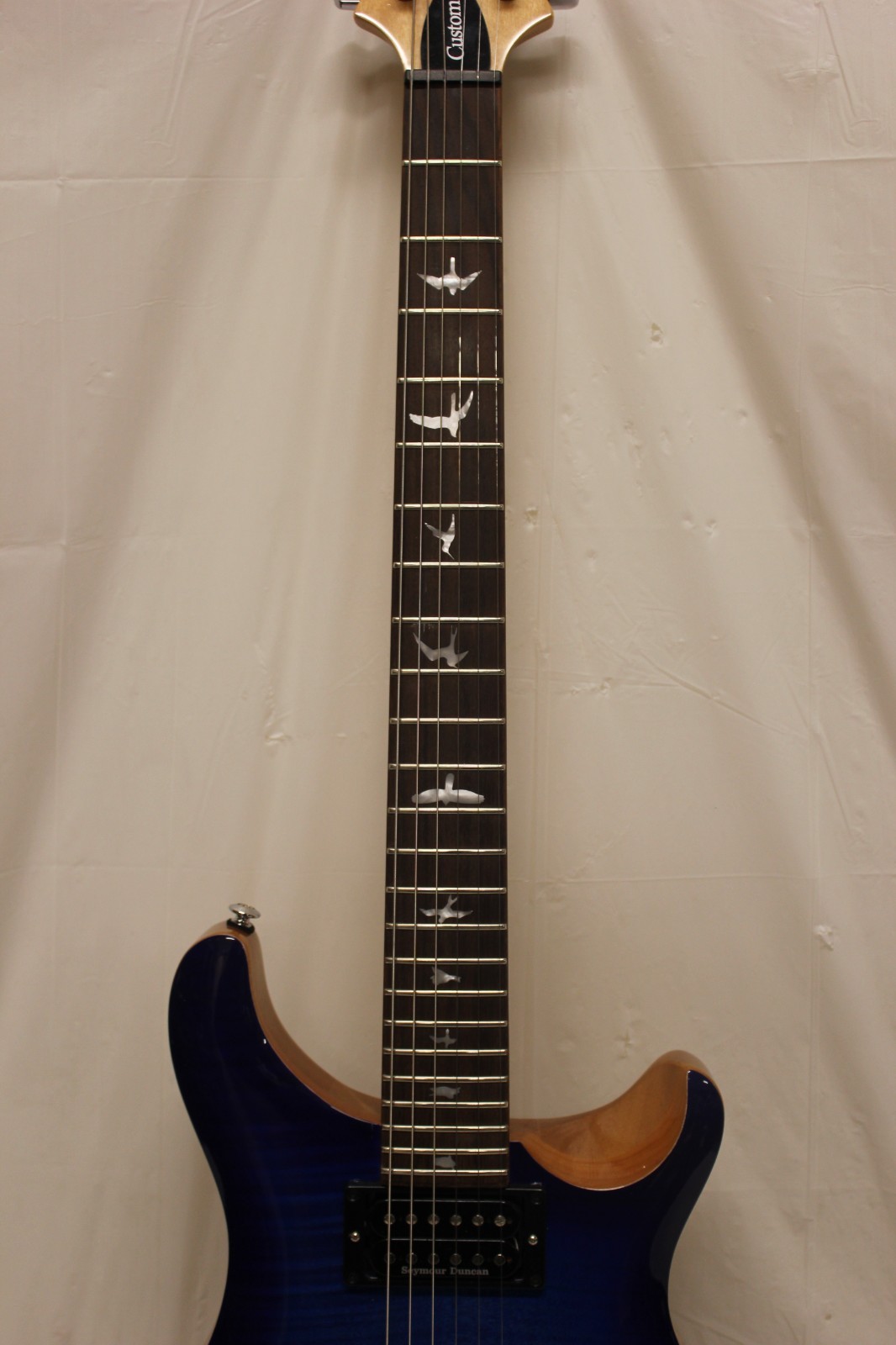 PRS S2 Custom 24 Lake Blue Electric Guitar 6-String Upgraded Pickups/Tuners
