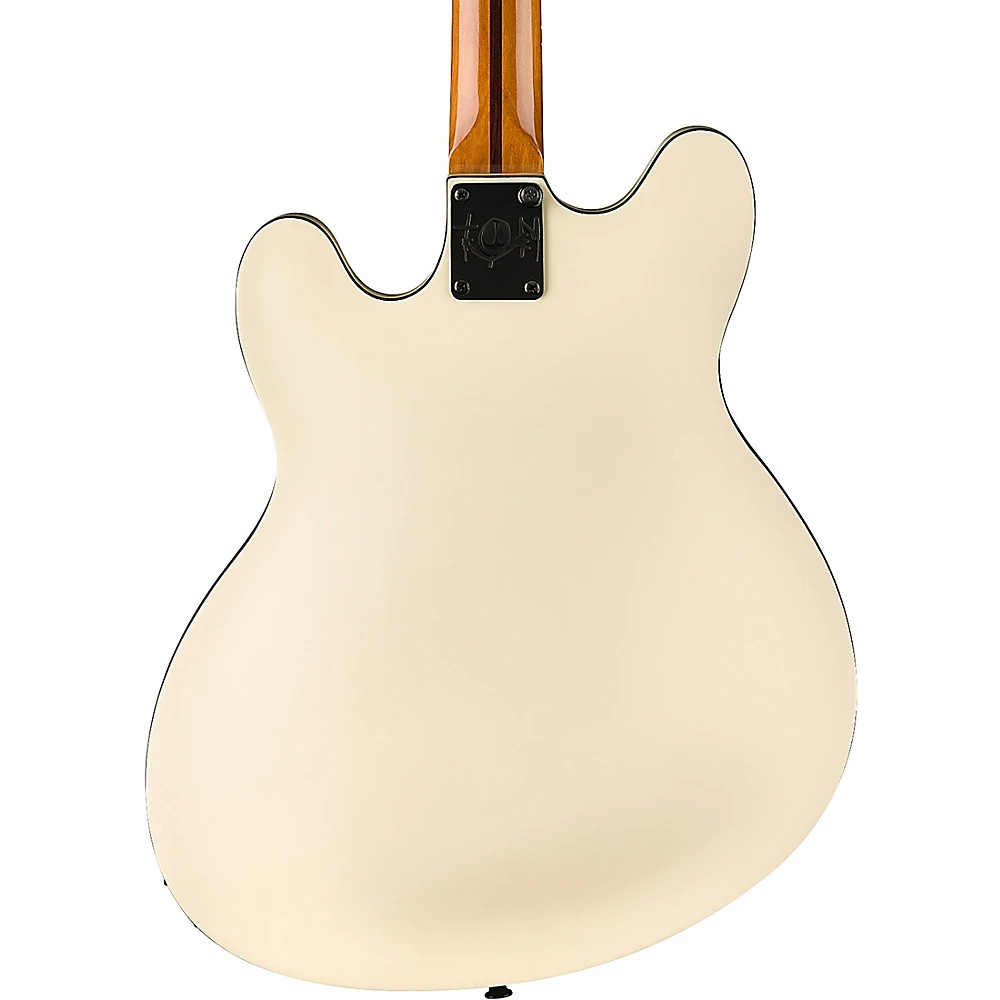 Fender Tom DeLonge Starcaster Guitar Satin Olympic White 197881450533 RF