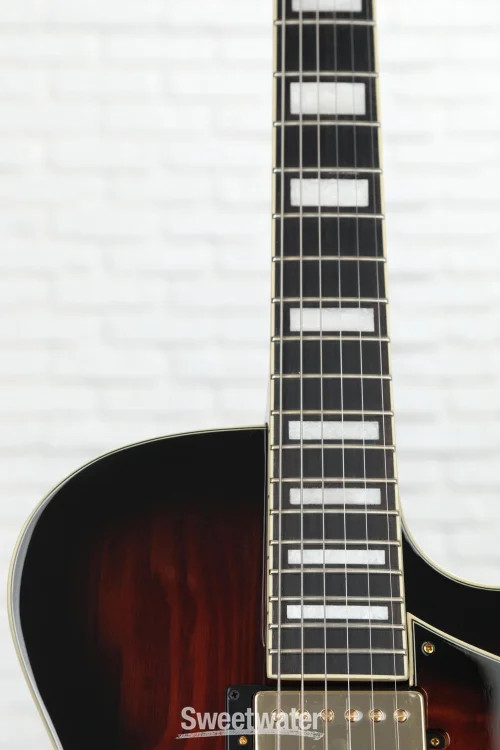 Ibanez Artcore Expressionist AG95QA Hollowbody Electric Guitar – Dark Brown