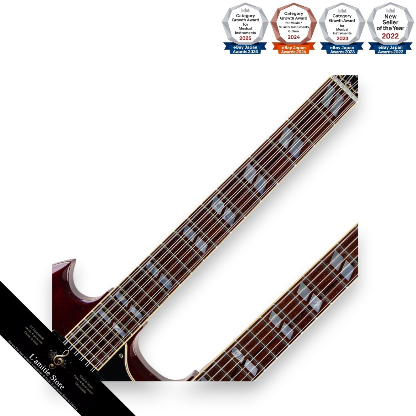 Gibson Custom Jimmy Page EDS1275 Double Neck VOS 2007