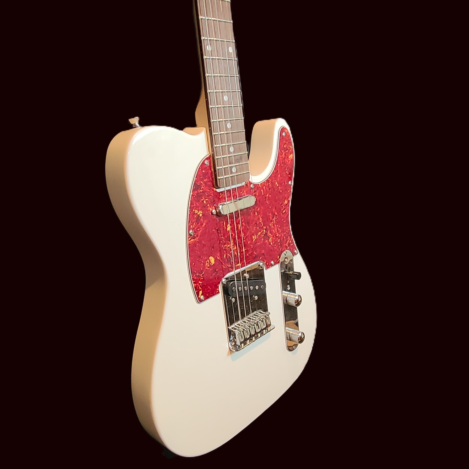 Telecaster Guitar by Southwest Acoustics /White/Vintage Pickups- Fully Set up