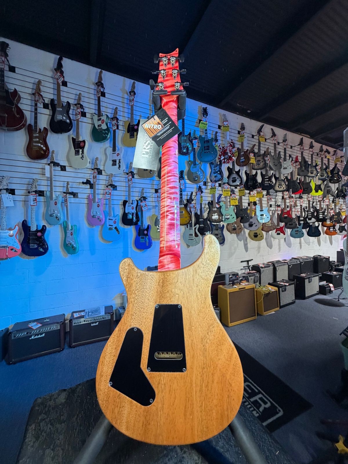 PRS Limited Custom 24-08 Stained Neck – Private Stock Salmon #539, Ziricote